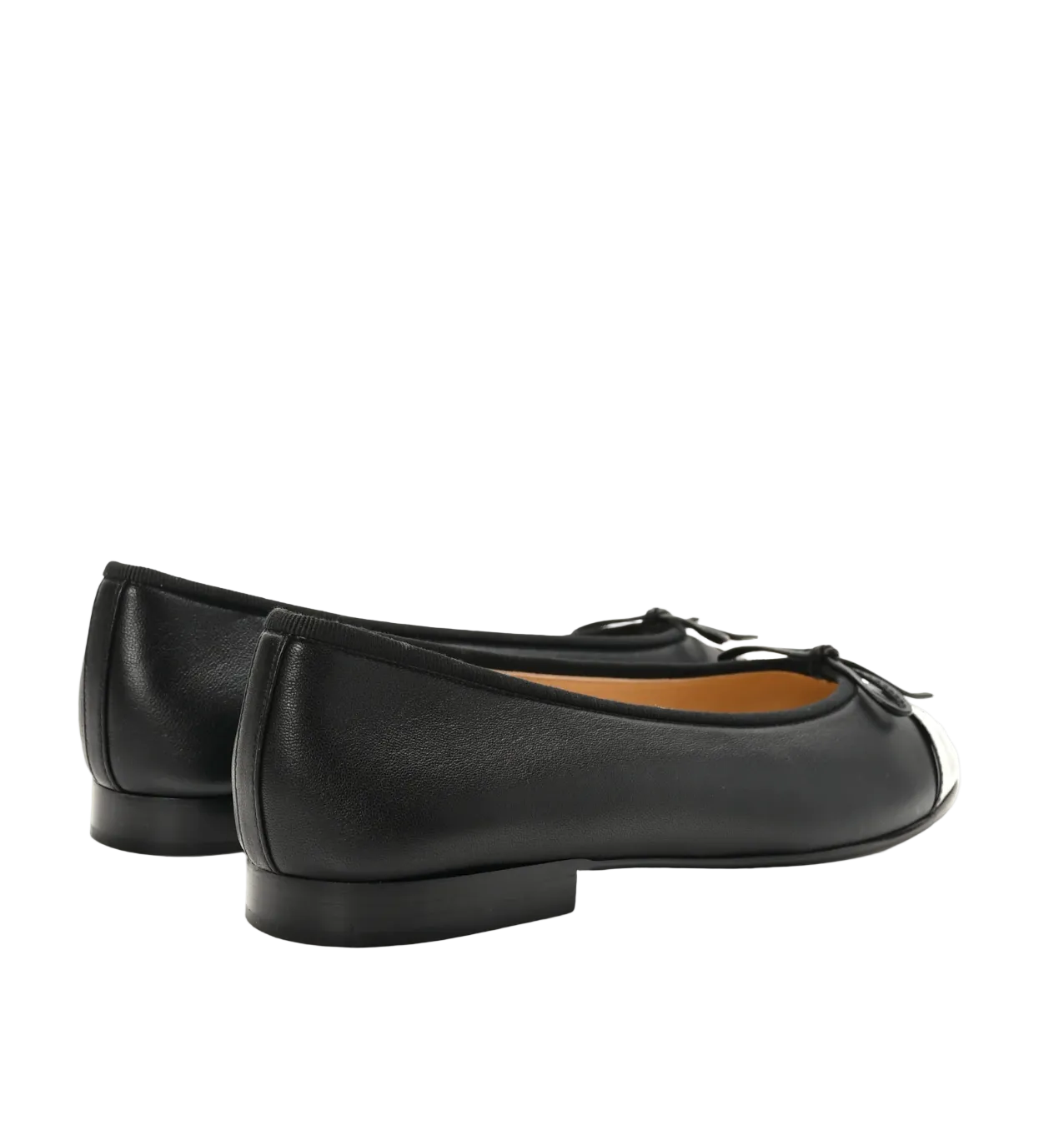 Chanel Ballerina Flats in Beige and Black