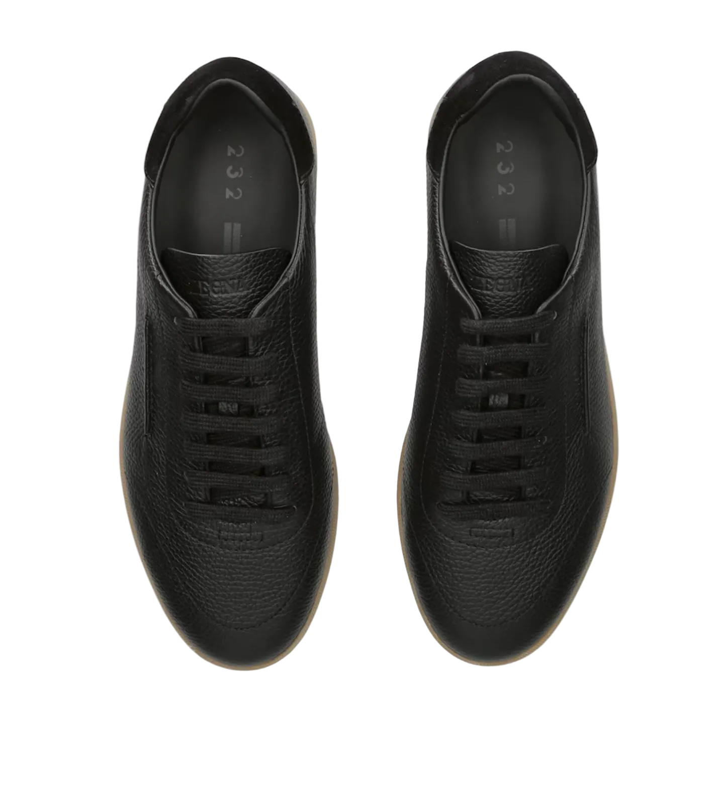 Zegna 232 Leather Sneakers