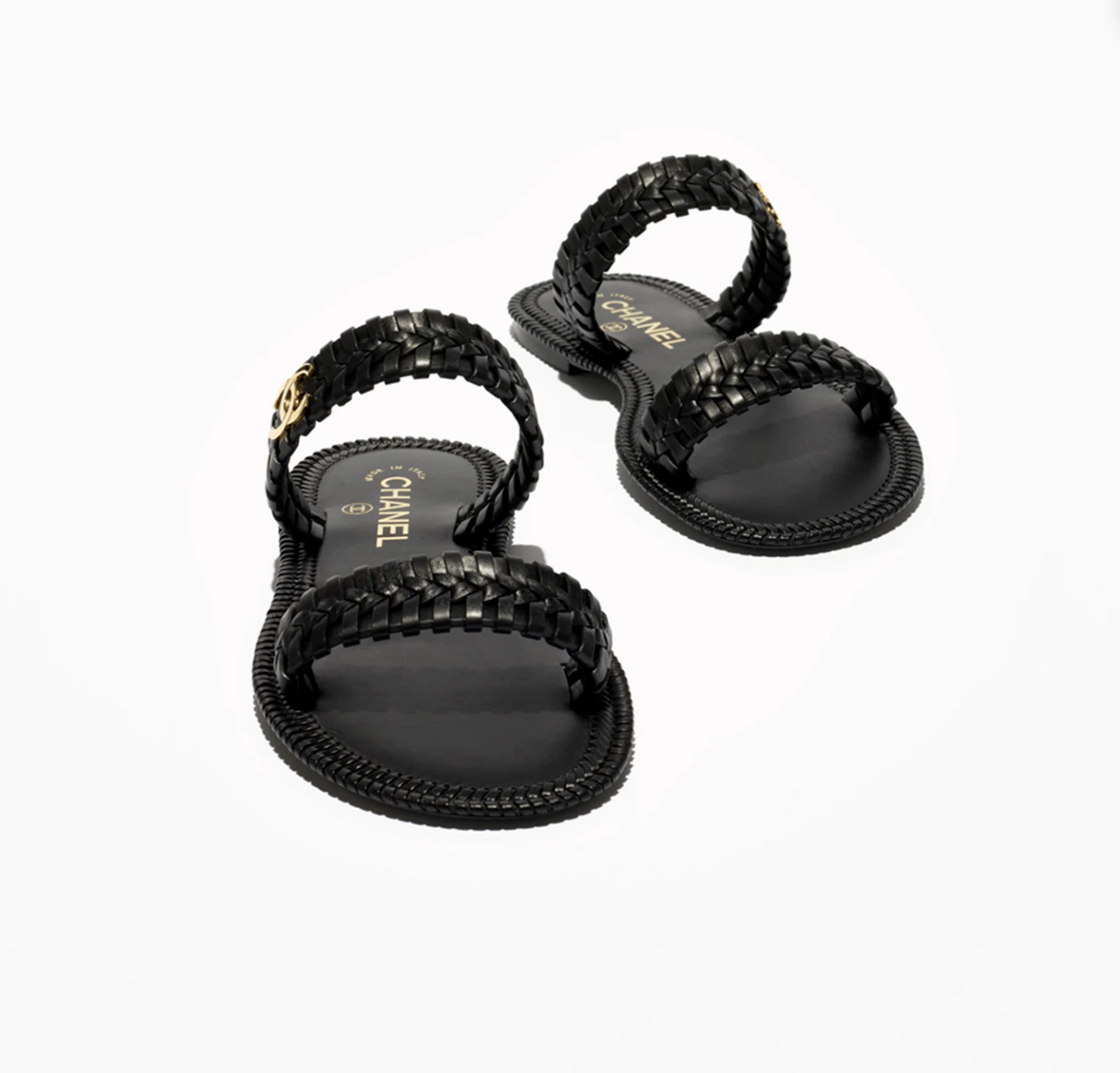 Chanel Calfskin Mules