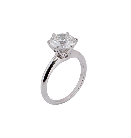Tiffany® Setting Solitaire Engagement Ring (Medium)