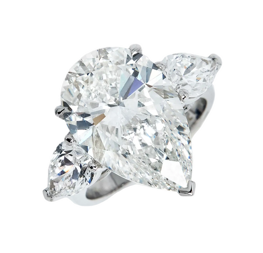 Tiffany & Co. Three-stone diamond engagement ring