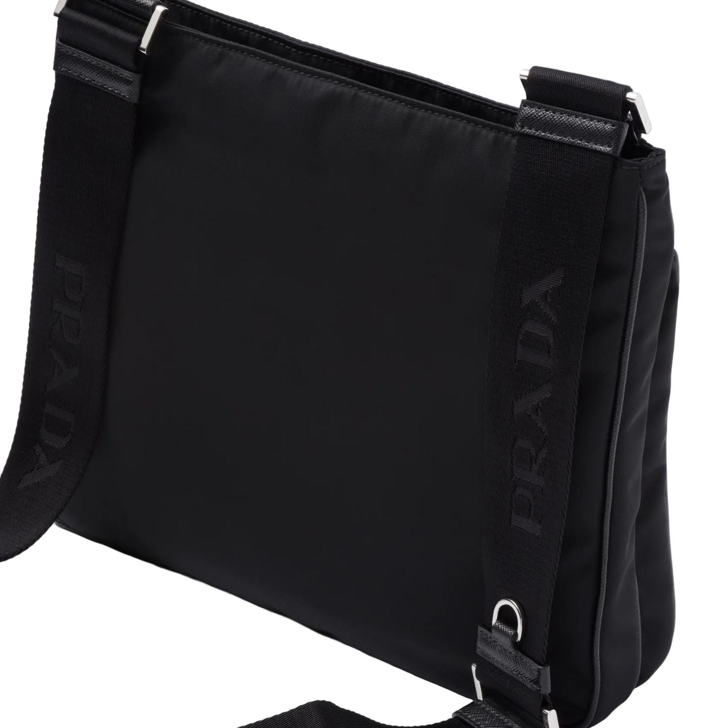 Re-Nylon and Saffiano shoulder bag
