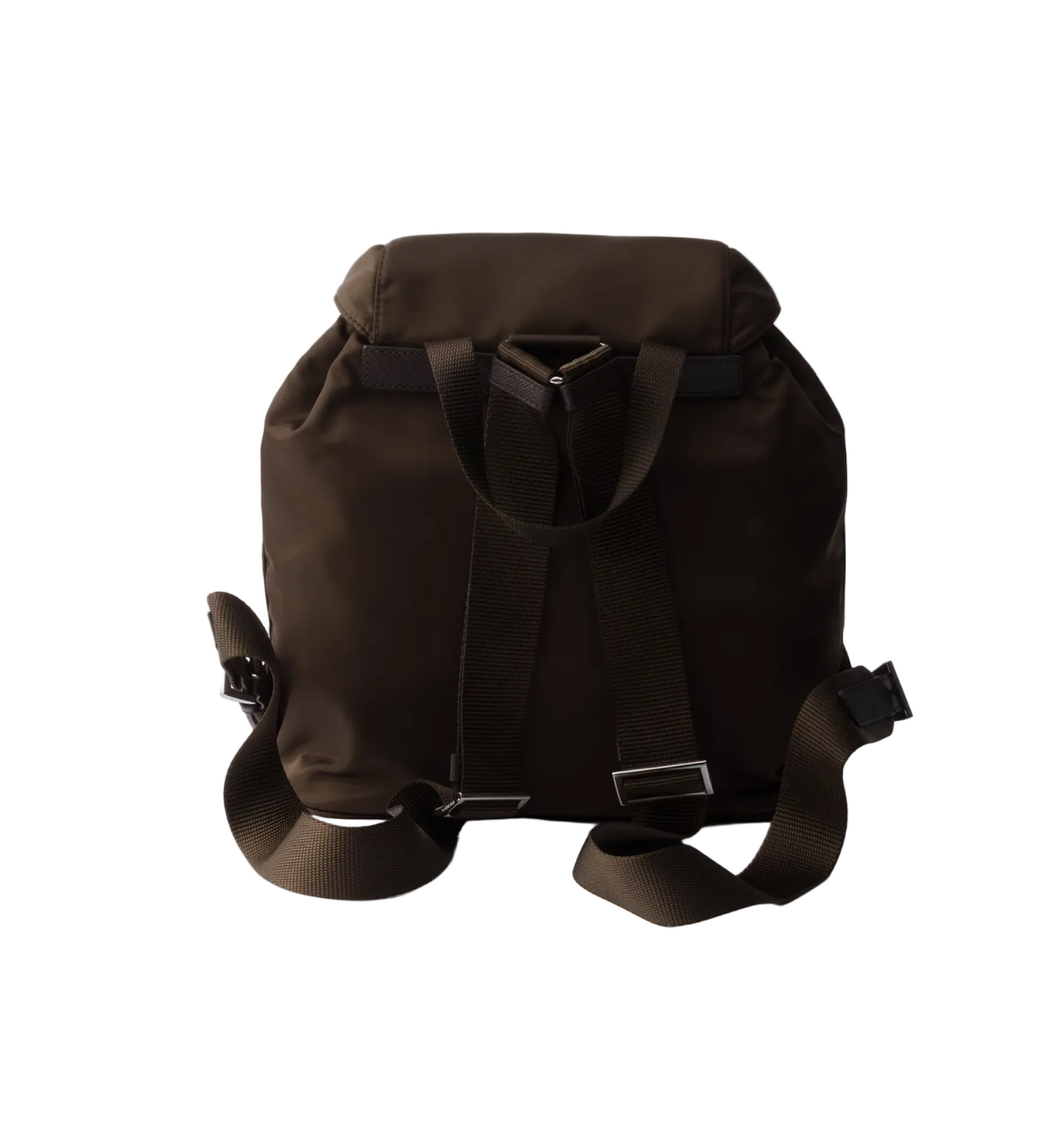Prada Re-Nylon and leather multi-pocket backpack