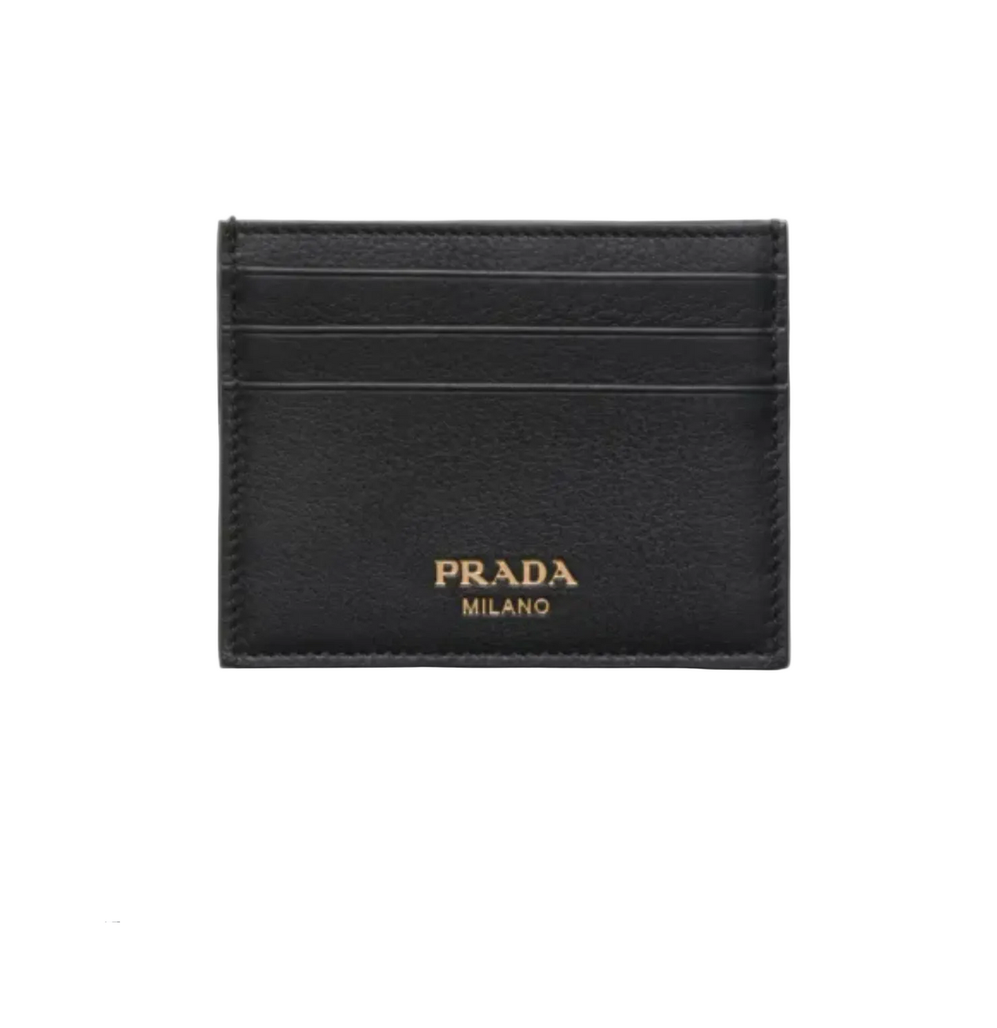 Prada Soft Grain Leather Card Holder