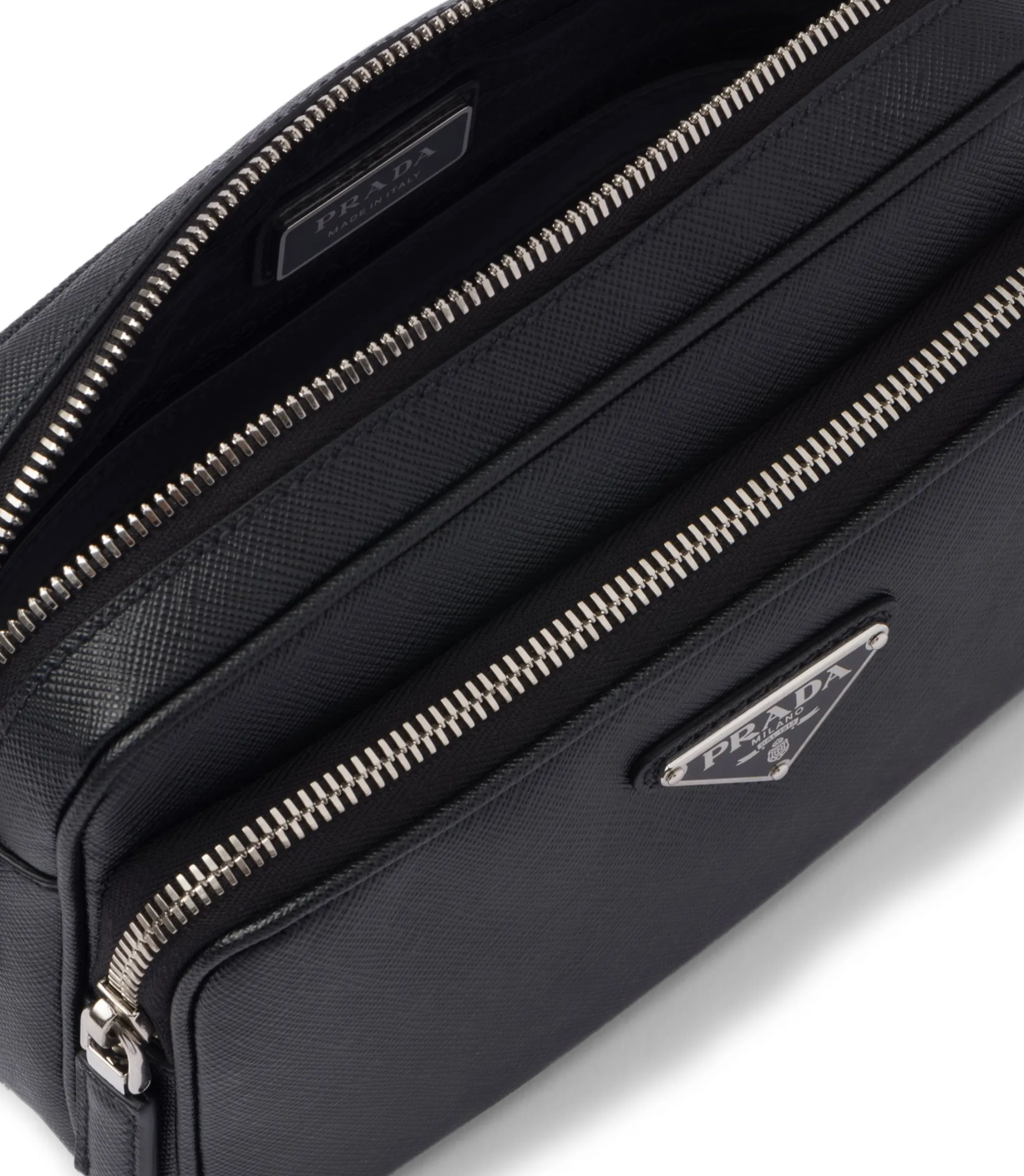 Prada Saffiano Leather Shoulder Bag