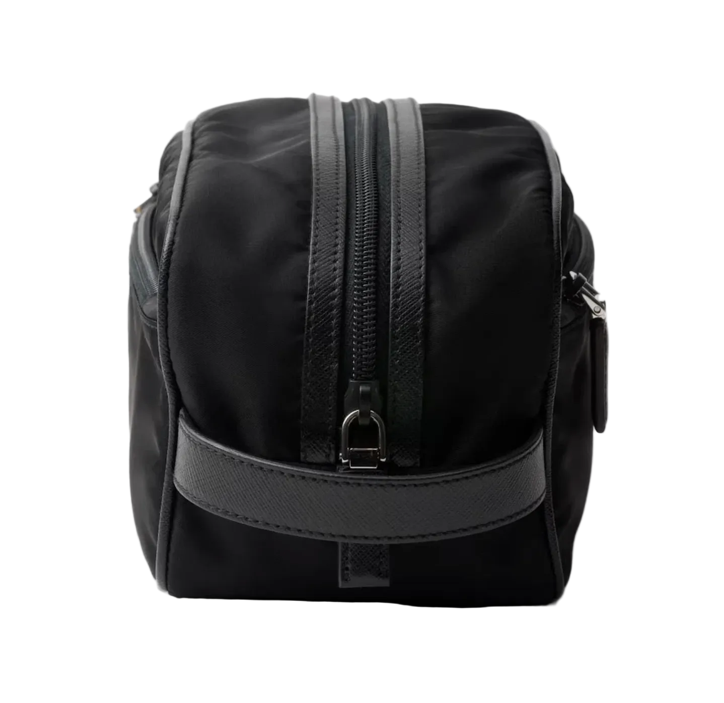 Prada Re-Nylon and Saffiano leather handle travel pouch