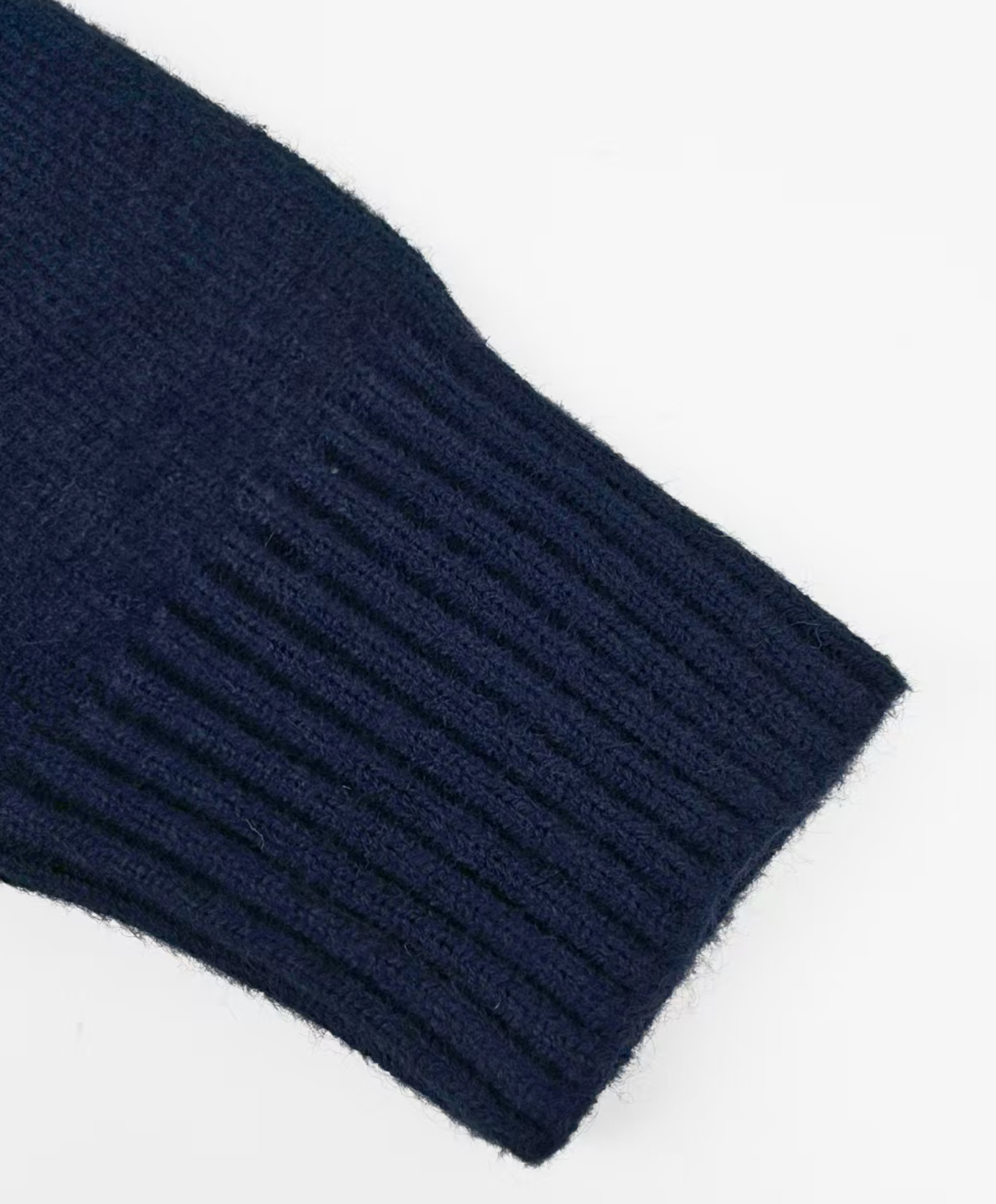 AMI Paris Blue Wool Crewneck Ami de Coeur Cardigan