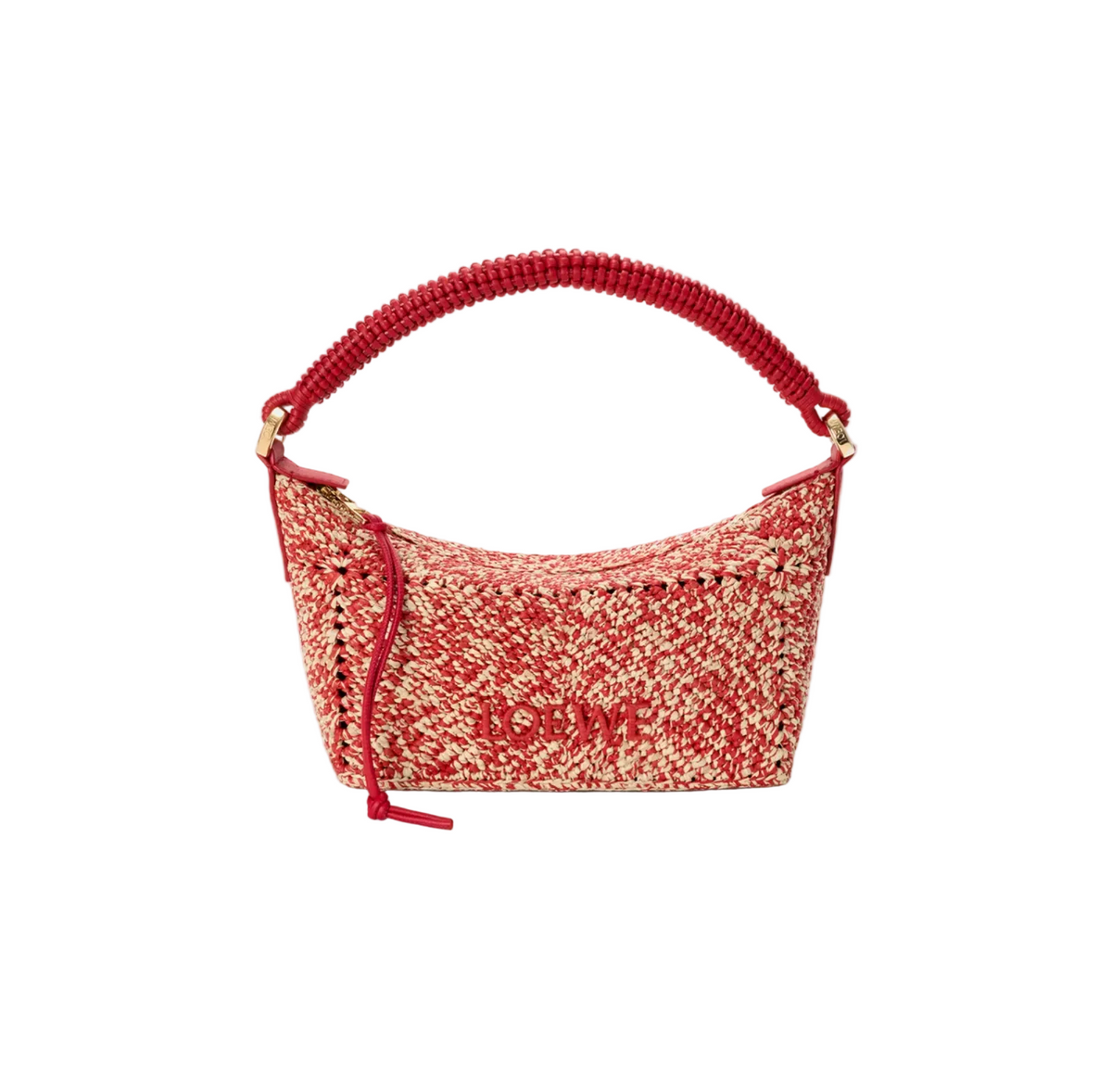 LOEWE x Paula's Ibiza Melange Raffia Cala Mini Bag