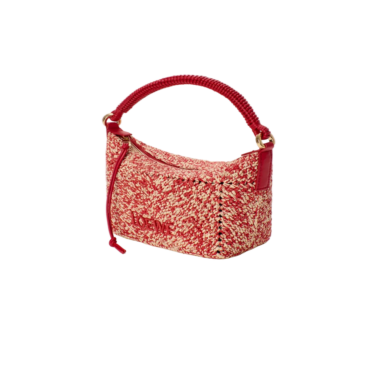 LOEWE x Paula's Ibiza Melange Raffia Cala Mini Bag