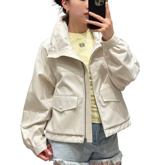 LOEWE Jacket in Cotton and Silk