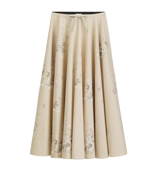 Dior Dioriviera Mid-Length Flared Skirt