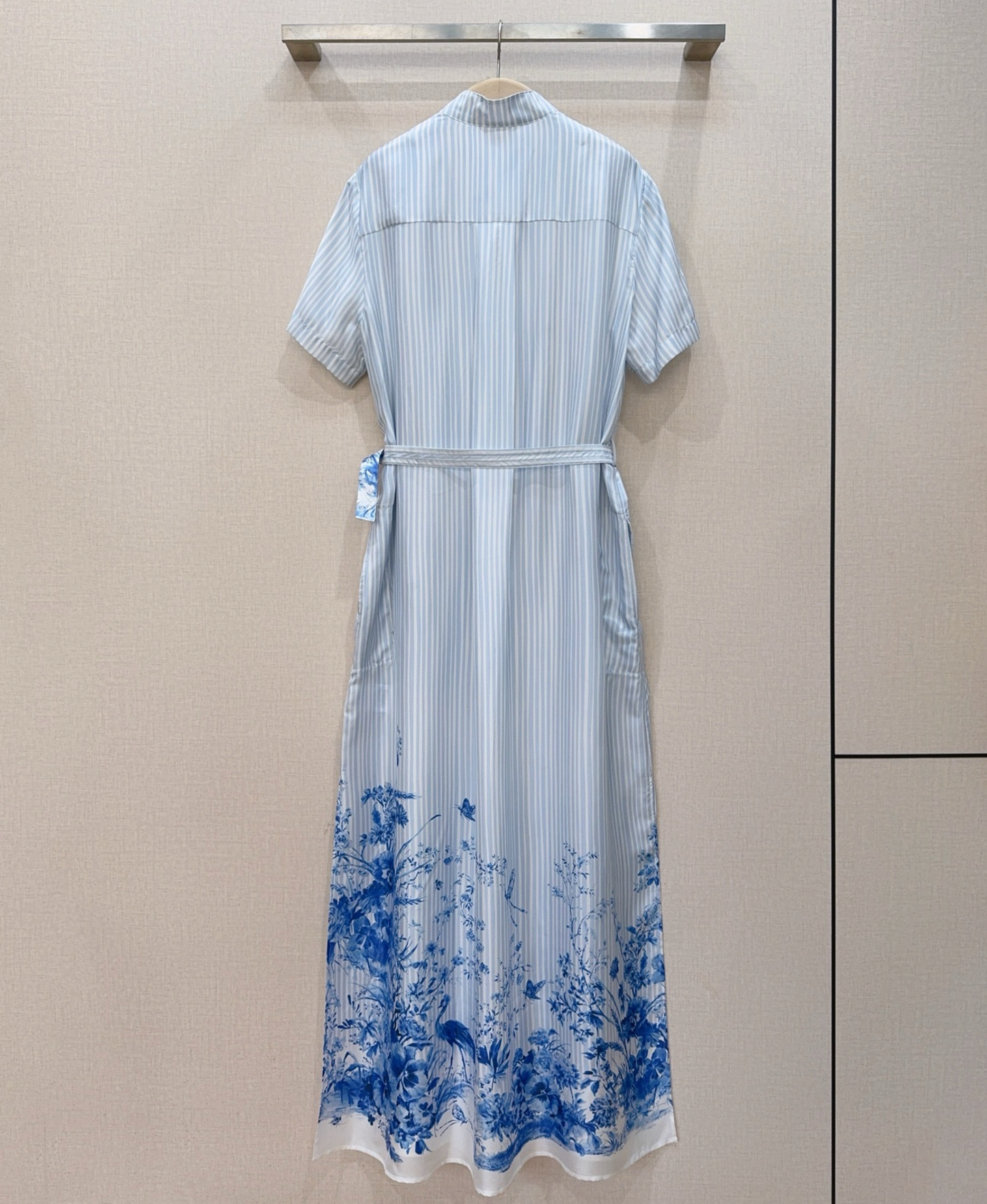Dior Dioriviera Long Belted Shirtdress