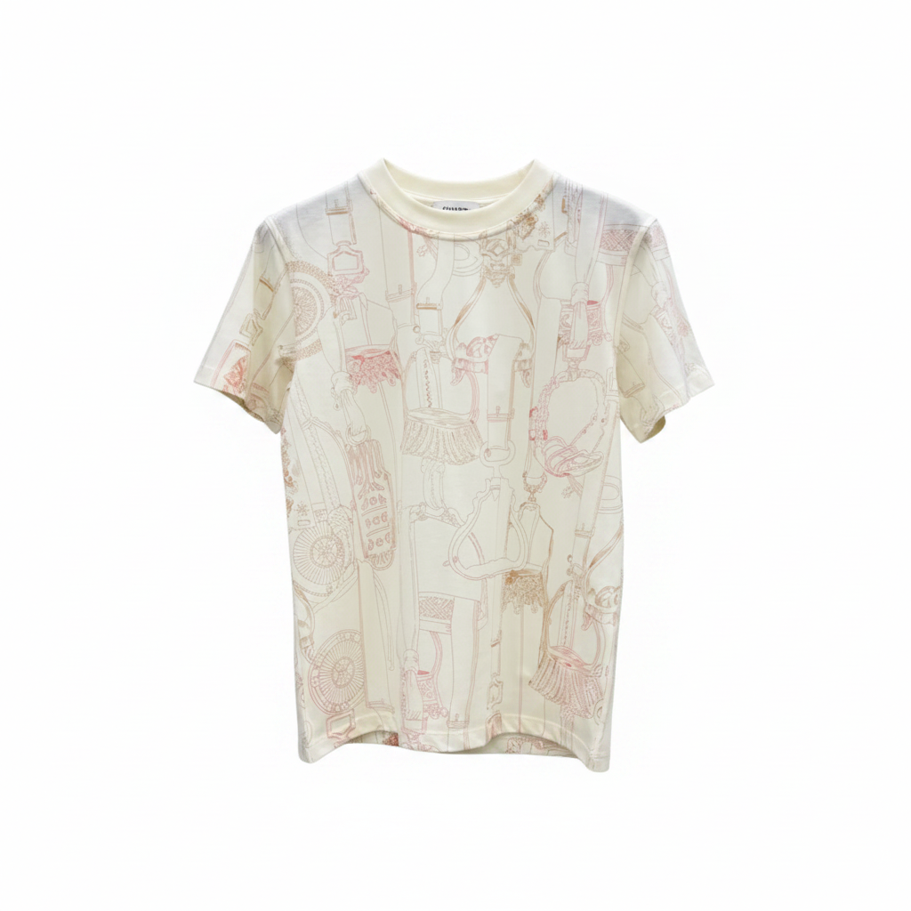 Hermès "Etriers Remix" graphic print crewneck t-shirt
