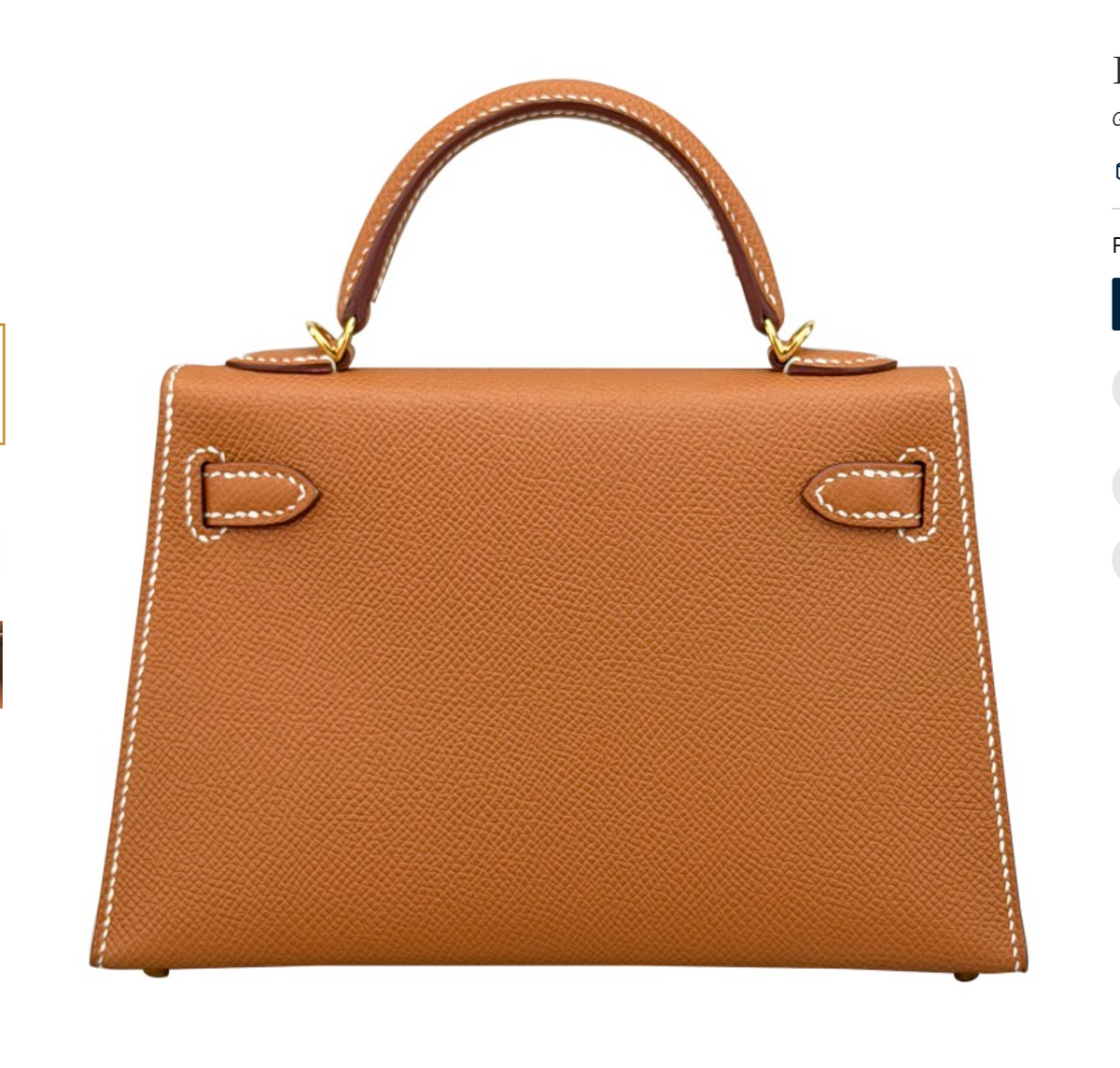 Hermès Mini Kelly Sellier 18cm