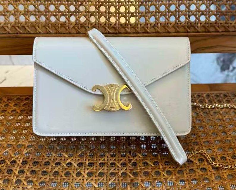 Celine MARGO wallet with chain strap