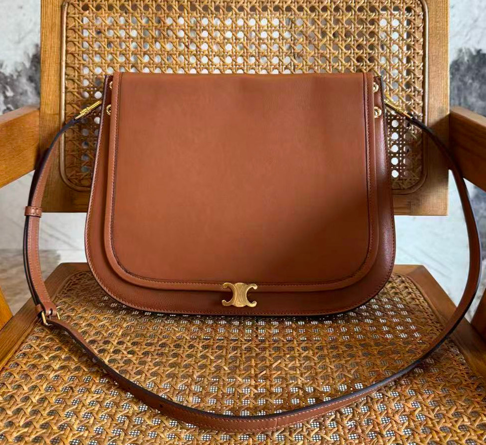 Celine Soft Triomphe Besace handbag