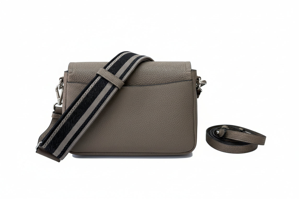 Prada Vitello Daino Soft Flap Crossbody