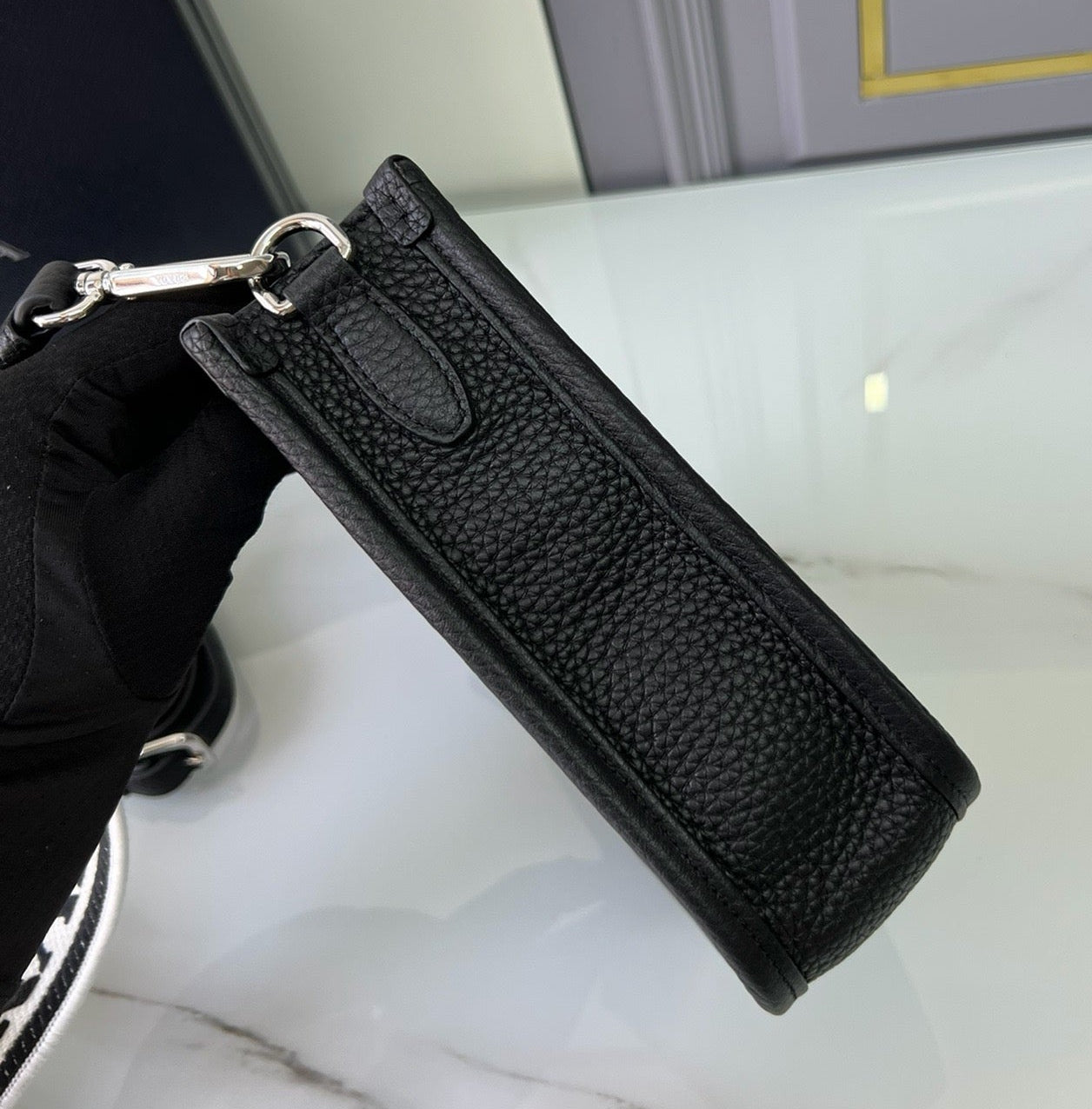 Prada Leather Mini Shoulder Bag