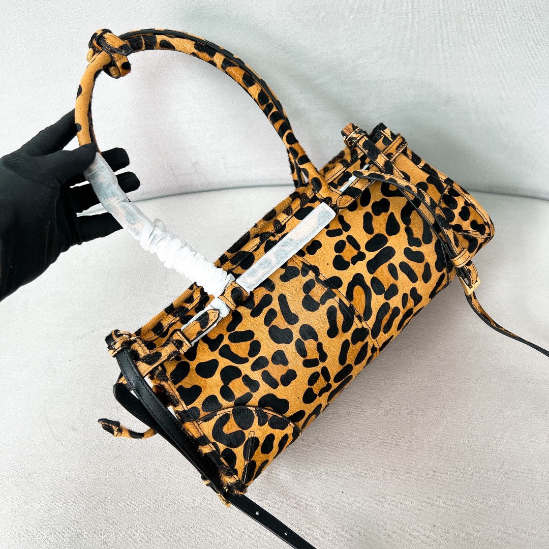 Prada Bonnie medium printed leather handbag