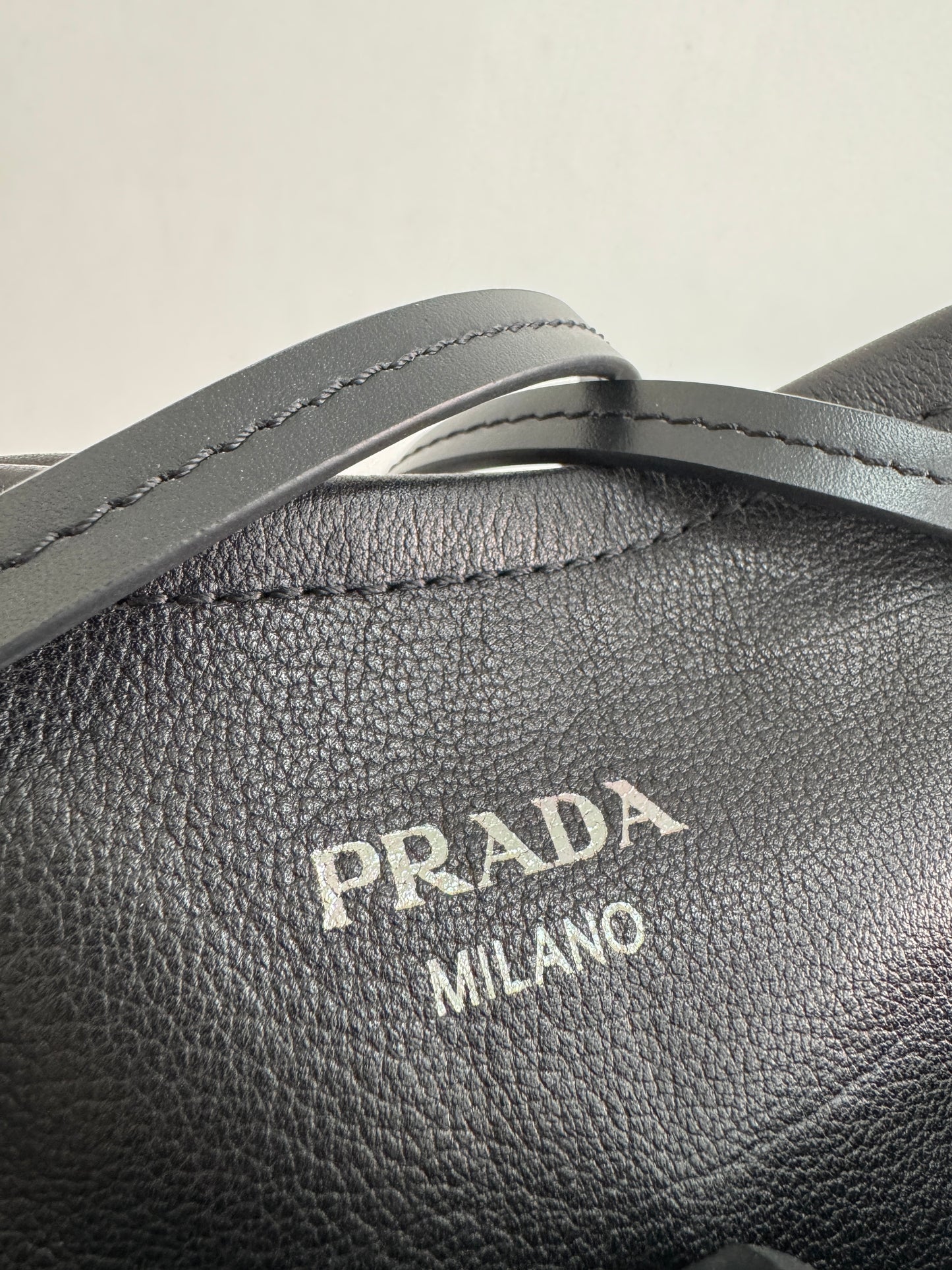 Leather mini shoulder bag