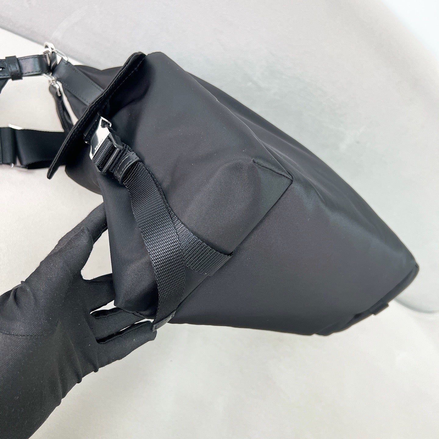 Prada Explore large nappa leather bag
