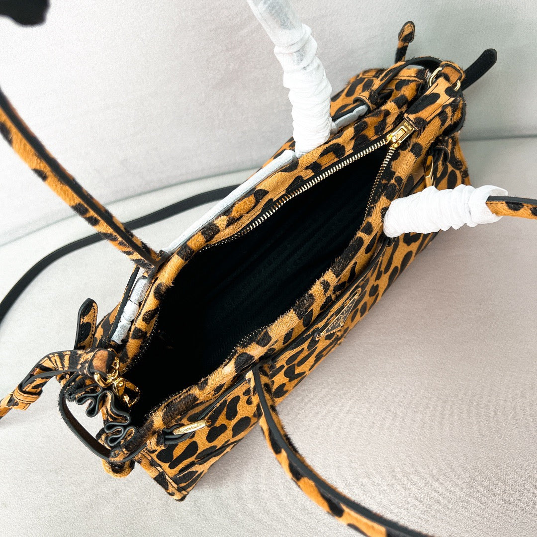 Prada Bonnie medium printed leather handbag