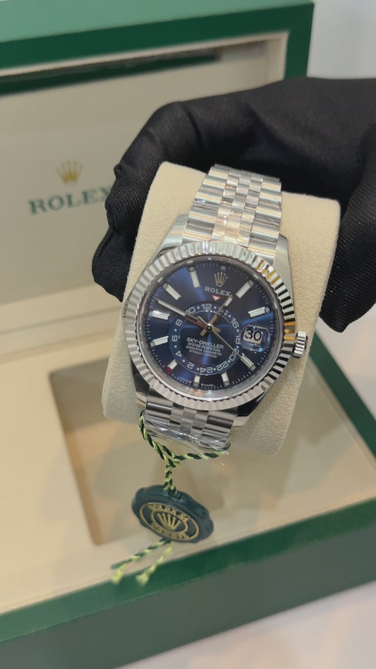 Rolex Sky-Dweller Bright Blue Dial