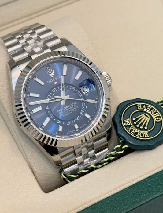 Rolex Sky-Dweller Bright Blue Dial